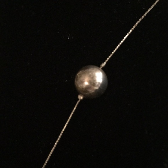 Silver Toned Long Necklace - Picture 3 of 4